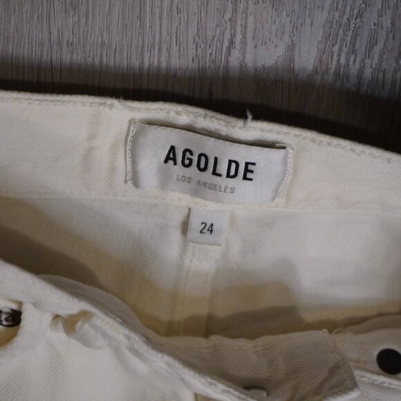 Agolde 90's size 23 white - Picture 5 of 8